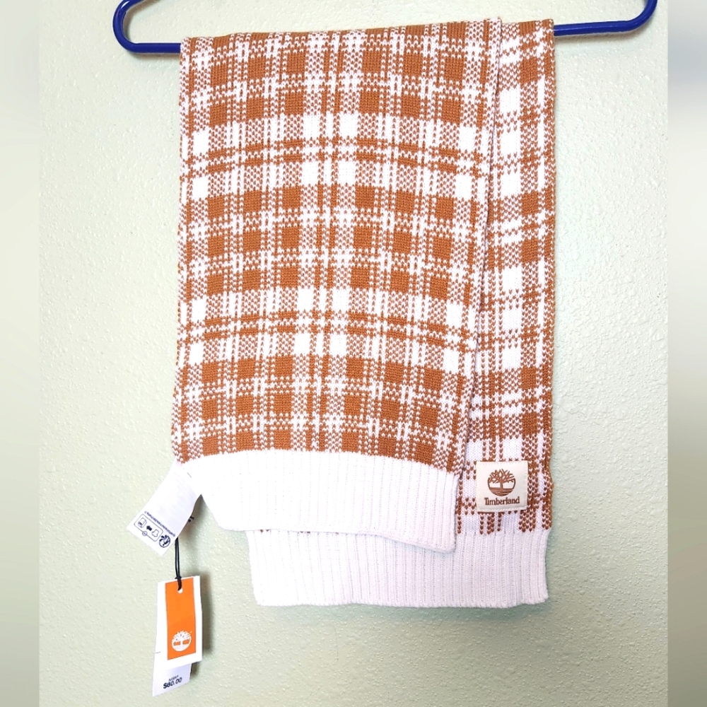 NWT - Timberland Plaid Scarf